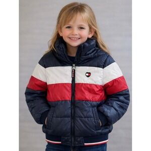 Tommy Hilfiger Kids Size 7 Puffer Coat Winter Jacket